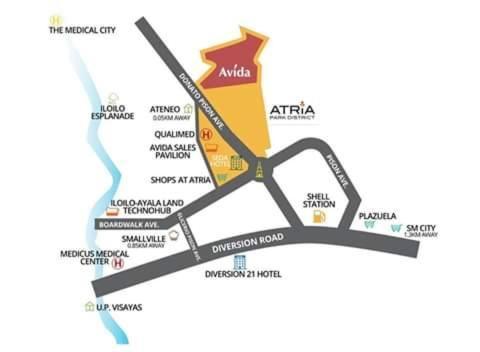 Avida Atria T2-F ,5Mins To Festive Walk And 4 Mins To Iloilo Convention Center Aparthotel Kültér fotó